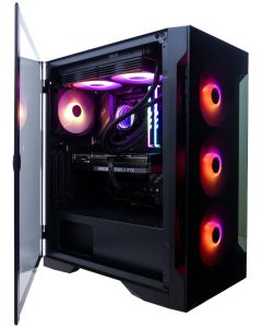 AMD Ryzen 9 5900XT 16-Core High-End RGB Game PC - RTX 5060 8GB - 32GB RAM - 1TB SSD - WIN11 PRO - Gamdias Talos E2 Elite 