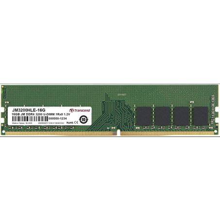 16GB DDR4 3200Mhz Transcend RAM