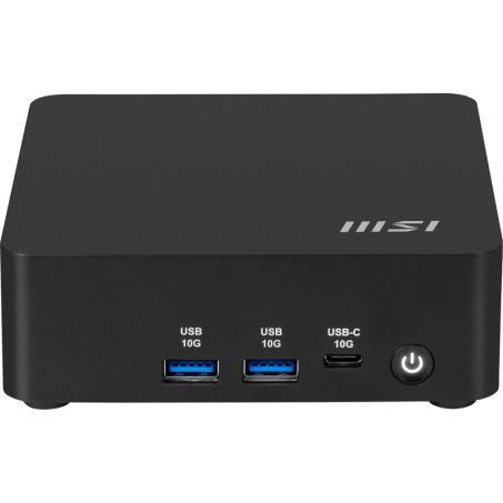 BitBull Ultra 7 NUC 16-Core Mini PC Compleet|32GB RAM|500GB SSD|Intel 155H@1.4-4.8GHz|WIFI 6E|Bluetooth 5.3|LAN 2.5Gbps|2x HDMI|2x Thunderbolt 4|Powered by MSI Cubi AI|W11 PRO