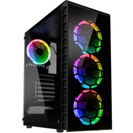 6-Core Allround Game PC - Ryzen 5 5500 - GeForce RTX 3050 8GB - 16GB RAM - 500GB SSD - 2TB HDD - WIN11 PRO - BLACK
