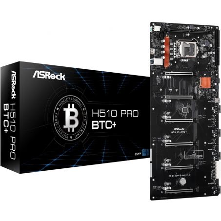 ASRock H510 Pro BTC+ (Bitcoin/Ethereum) Mining Moederbord