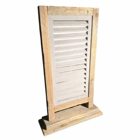 Houten robuuste shutter – single