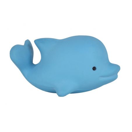TIKIRI TOYS | Bijt- en Badspeelgoed met Rammelaar - Dolfijn