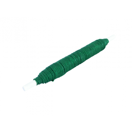 Macramé Koord - GRAS GROEN / KELLY GREEN - Waxed Polyester Cord - Klos 2800 cm - 1mm Dik