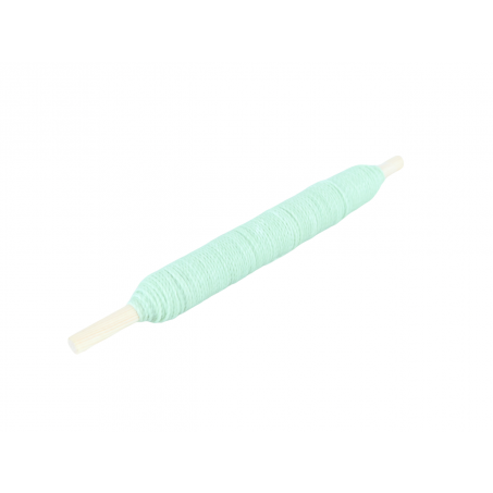 Macramé Koord - MINT GROEN / MINT GREEN - Waxed Polyester Cord - Klos 2800 cm - 1mm Dik