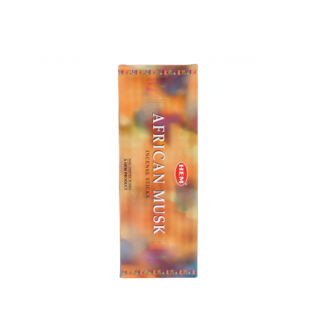 HEM Wierook - African Musk - Slof / Voordeelbox (6 Pakjes / 120 stokjes)