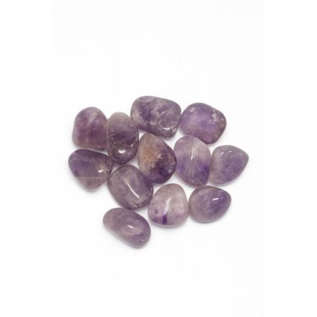 Gepolijste amethist A-kwaliteit steentjes 2-3 cm 250 gram paarse edelsteen voor meditatie en decoratie