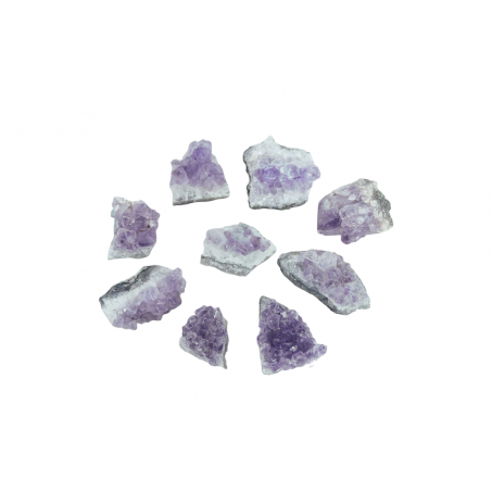 Amethist Stukjes (2,5 - 5cm) - Ruw - Voordeelzak van 250gr