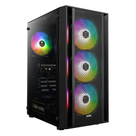 AMD Ryzen 5 RGB Budget Game Computer / Gaming PC - 16GB RAM (2x8GB Dual-Channel) - 1TB SSD - RX Vega 11 - Windows 11 - VISION