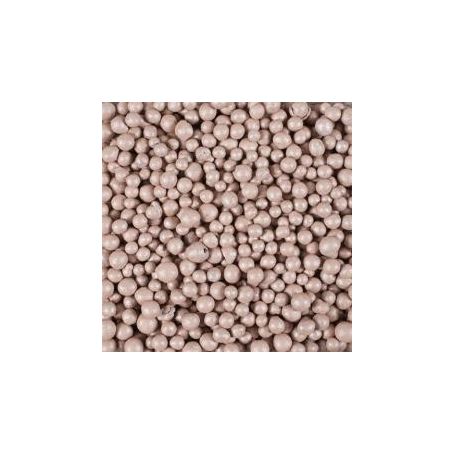 Gekleurde Klei Korrels / Deco Pearls 4-8 mm - BEIGE - Bodembedekking Bloempotten en Plantenbakken - Zak 4 liter