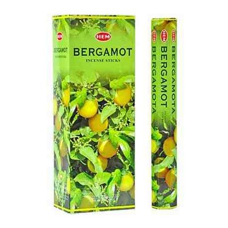 HEM Wierook - Bergamot - Slof / Voordeelbox (6 Pakjes / 120 stokjes)