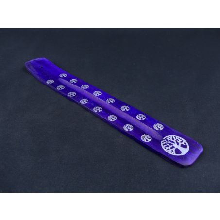 Wierook Brander - Wierook Houder - Plankje Violet Paars - Boom