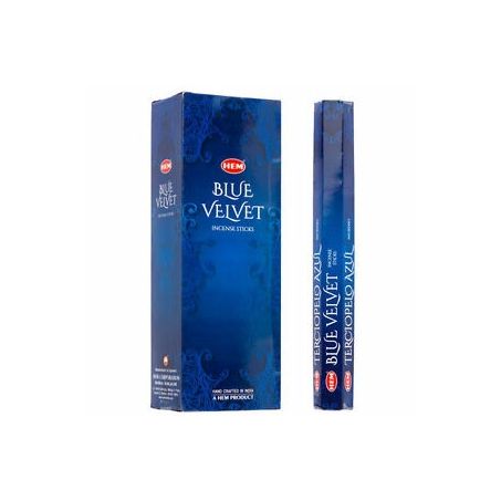 HEM Wierook - Blue Velvet - Slof / Voordeelbox (6 Pakjes / 120 stokjes)