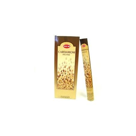 HEM Wierook - Cardamom - Slof / Voordeelbox (6 Pakjes / 120 stokjes)