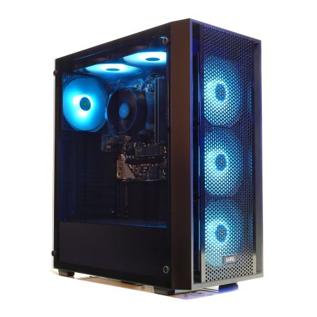 AMD Ryzen 5 RGB Budget Game Computer / Gaming PC - 16GB RAM - 500GB SSD - RX Vega 11 - Windows 11 - Aura GC2
