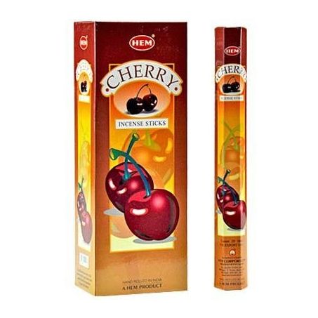 HEM Wierook - Cherry - Slof / Voordeelbox (6 Pakjes / 120 stokjes)