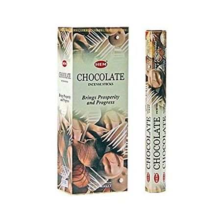 HEM Wierook - Chocolate - Slof / Voordeelbox (6 Pakjes / 120 stokjes)