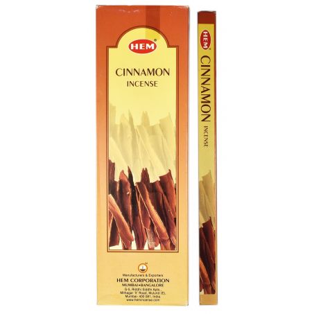 HEM Wierook - Cinnamon - Slof / Voordeelbox (6 Pakjes / 120 stokjes)