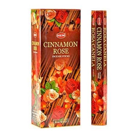 HEM Wierook - Cinnamon Rose - Slof / Voordeelbox (6 Pakjes / 120 stokjes)