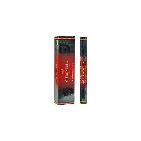 HEM Wierook - Citronella - Slof / Voordeelbox (6 Pakjes / 120 stokjes)