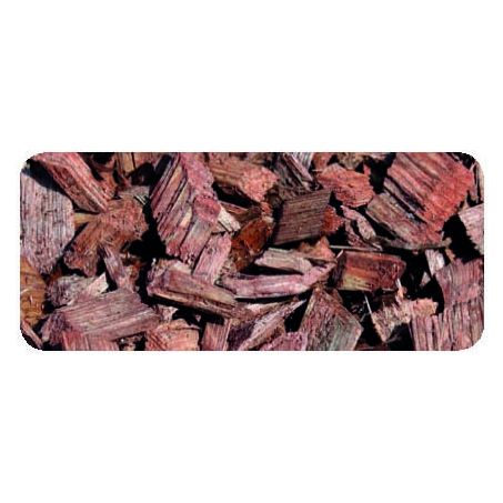 Houtsnippers Gekleurd  / Decochips - BRUIN - Bodembedekking Tuin 20-40mm / 35 ltr Zak