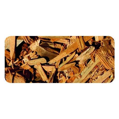 Houtsnippers Gekleurd / Decochips - GOUD - Bodembedekking Tuin 20-40mm / 35 ltr Zak