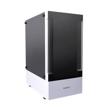 Intel Core 12th Gen i3 Silent Desktop PC WIT / Zakelijke Computer / Stille Workstation - 12100 Quadcore - 250GB SSD - 16GB RAM - AANSLUITING VOOR 3 SCHERMEN - Win 11 Pro - Talos E3 WHITE