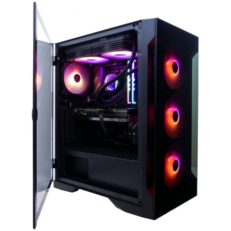 BitBull Ryzen 7 5700X 8-Core Game PC - RTX 5060 ti 16GB - 32GB RGB RAM - 1TB SSD - Waterkoeling - WIN11 - Gamdias Talos E2 Elite 
