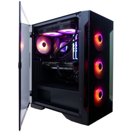 Intel i9 12900K 16-Core High-End Game PC met Waterkoeling - GeForce RTX 5060 8GB - 1TB NVMe SSD - 32GB RAM - Gamdias Talos E2 Elite