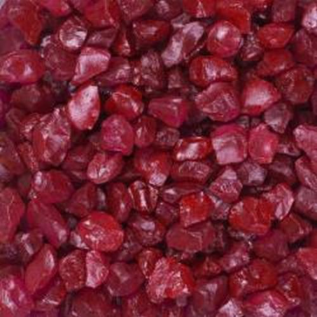 Decoratieve Gekleurde Glassteentjes / Gekleurd Glas - Bordeaux Rood - 4-10mm - 1kg