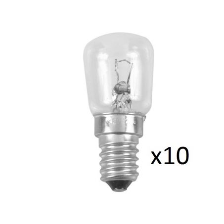 50% Korting! - 10 x Gloeilamp Klein - E14 10 Watt