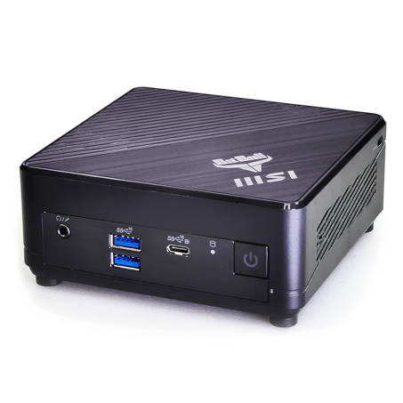 BitBull N100 Mini PC/SFF Desktop Computer 16GB RAM 1TB SSD M.2 - 4-Core@3,4GHz Turbo - WIFI 6|Bluetooth 5 - HDMI|DisplayPort|USB-C - Powered by MSI - Windows 11 Professional