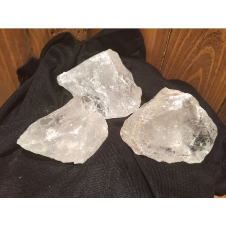 Bergkristal Brok Ruw - Lemurian Ice Crystal - c.a. 110gr 5x4x3cm