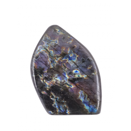 Labradoriet Freeform - Sculptuur - Gepolijst - ca. 9x3,5x11,5cm - ca. 758gr - Individueel Gefotografeerd