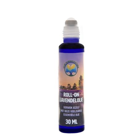 Lavendel Roller 30 ml – Direct Toepasbaar voor Ontspanning, Verzorging en Onderweg
