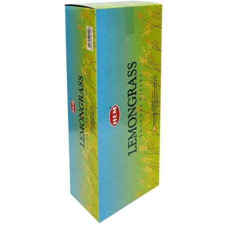 HEM Wierook - Lemongrass - Slof / Voordeelbox (6 Pakjes / 120 stokjes)
