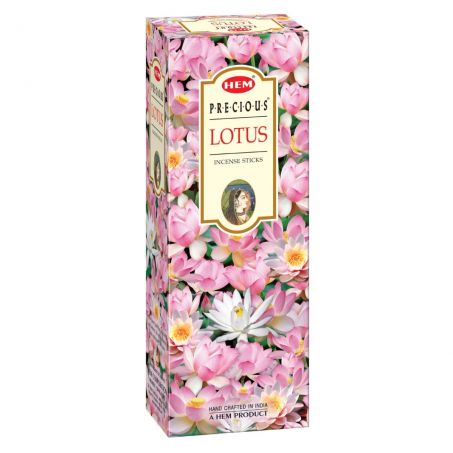 HEM Wierook - Lotus (Precious) - Slof / Voordeelbox (6 Pakjes / 120 stokjes)