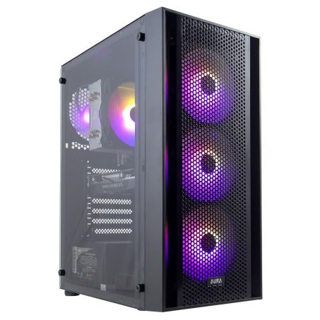 AMD Ryzen 7 8700 8-Core RGB Game Computer / Gaming PC - RTX 3050 6GB - 16GB DDR5 RAM - 500GB M.2 SSD - Windows 11 - Gamdias Aura GC2