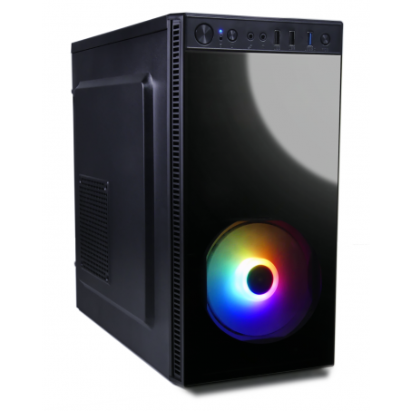 AMD Ryzen 3 4-Core RGB Game PC / Computer voor School, Kantoor en Budget Gaming - 8GB RAM - 250GB SSD - RX Vega 8 - Win11 PRO