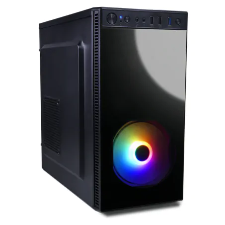 AMD Ryzen 4-Core RGB Game PC Computer voor School, Kantoor en