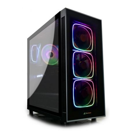 AMD Ryzen 9 5900X RGB Game PC / Streaming Computer - 4070 12GB - 32GB RGB RAM - 1TB SSD - MSI MPG B550 Gaming Plus - Sharkoon TG6