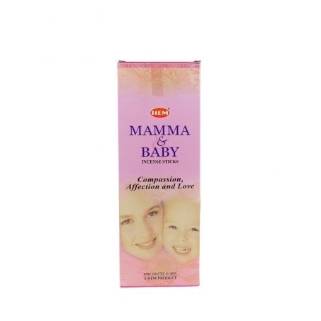 HEM Wierook - Mamma & Baby - Slof / Voordeelbox (6 Pakjes / 120 stokjes)