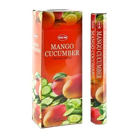 HEM Wierook - Mango Cucumber - Slof / Voordeelbox (6 Pakjes / 120 stokjes)