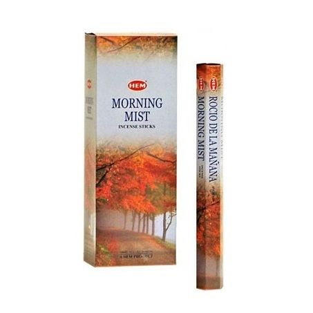 HEM Wierook - Morning Mist - Slof / Voordeelbox (6 Pakjes / 120 stokjes)