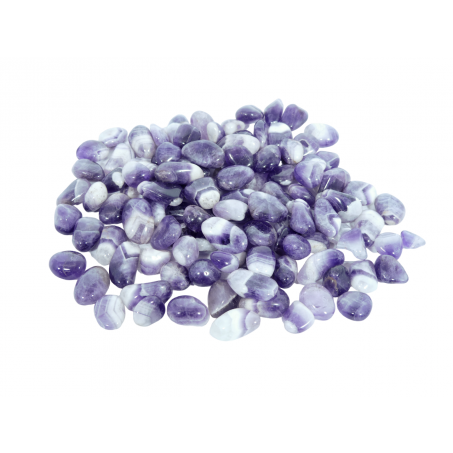 Band Amethist Steentjes Klein (1 - 3cm) - Chevron - Gepolijst - Voordeelzak van 250gr
