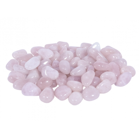 Rozekwarts Steentjes Middel (2 - 2,5cm)- Gepolijst - A-Kwaliteit - Voordeelzak van 250gr
