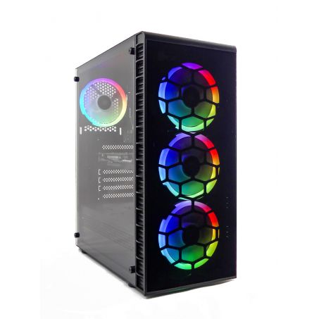 Basic 6-Core Allround Game PC - Ryzen 5 5500 - GTX 1650 4GB - 16GB RAM - 500GB SSD - 2TB HDD - WIN11 PRO - BLACK