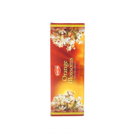 HEM Wierook - Orange Blossoms - Slof / Voordeelbox (6 Pakjes / 120 stokjes)