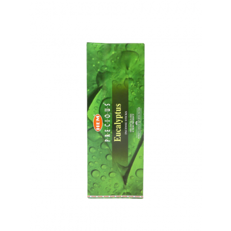 HEM Wierook - Eucalyptus (Precious) - Slof / Voordeelbox (6 Pakjes / 120 stokjes)