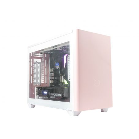 Roze Game PC / Mini PC - i7 10700 8 core - RTX 3060 8GB - 32GB RGB RAM - 1TB M2.0 SSD - NR200P Roze